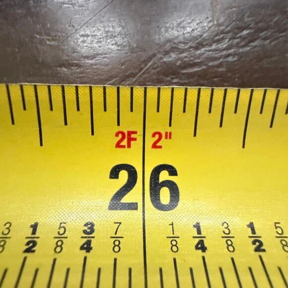 Abercrombie & Fitch Curve Love The Mom High Rise Jeans 34 18R Blue Denim Raw Hem - Picture 9 of 9